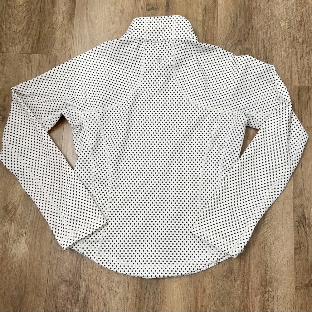 Lululemon Zippered White and Polka Dot Jacket - Picture 8 of 12